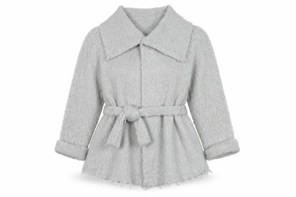 Womens UK Size M VILA Grey Cardigan Jumper