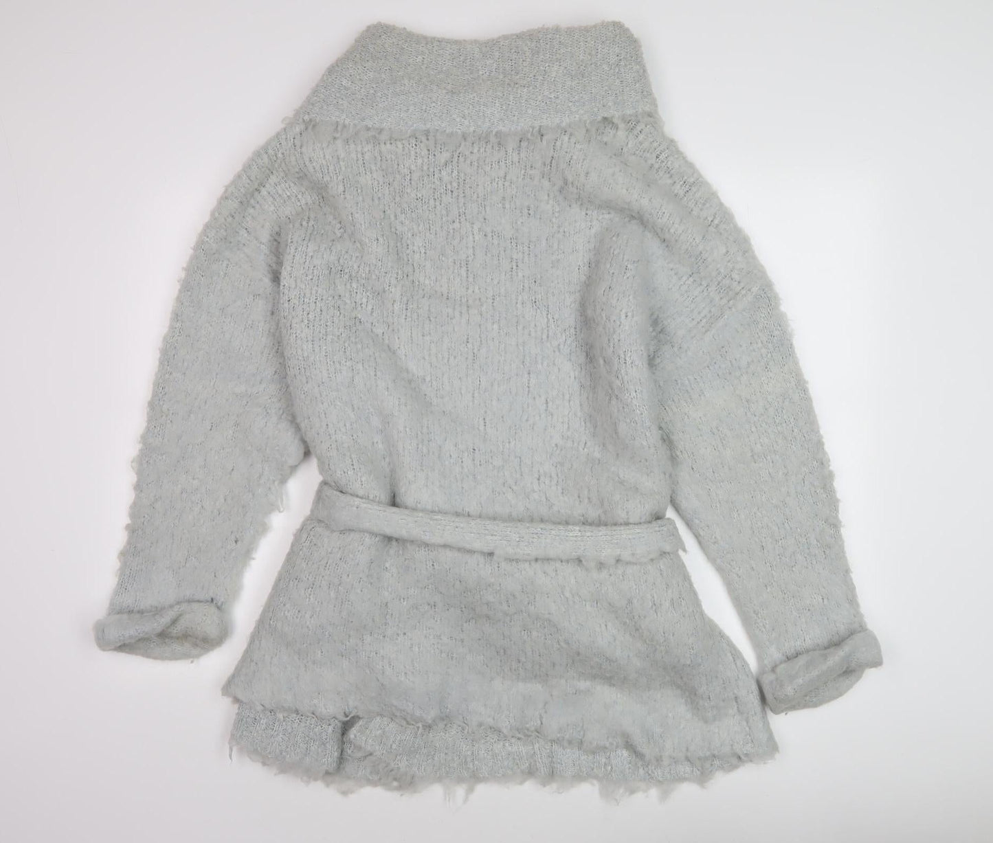 Womens UK Size M VILA Grey Cardigan Jumper