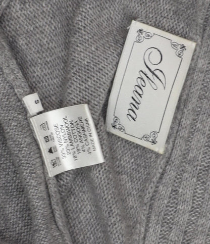 Heana Women's Grey Cardigan, S, Casual Wear