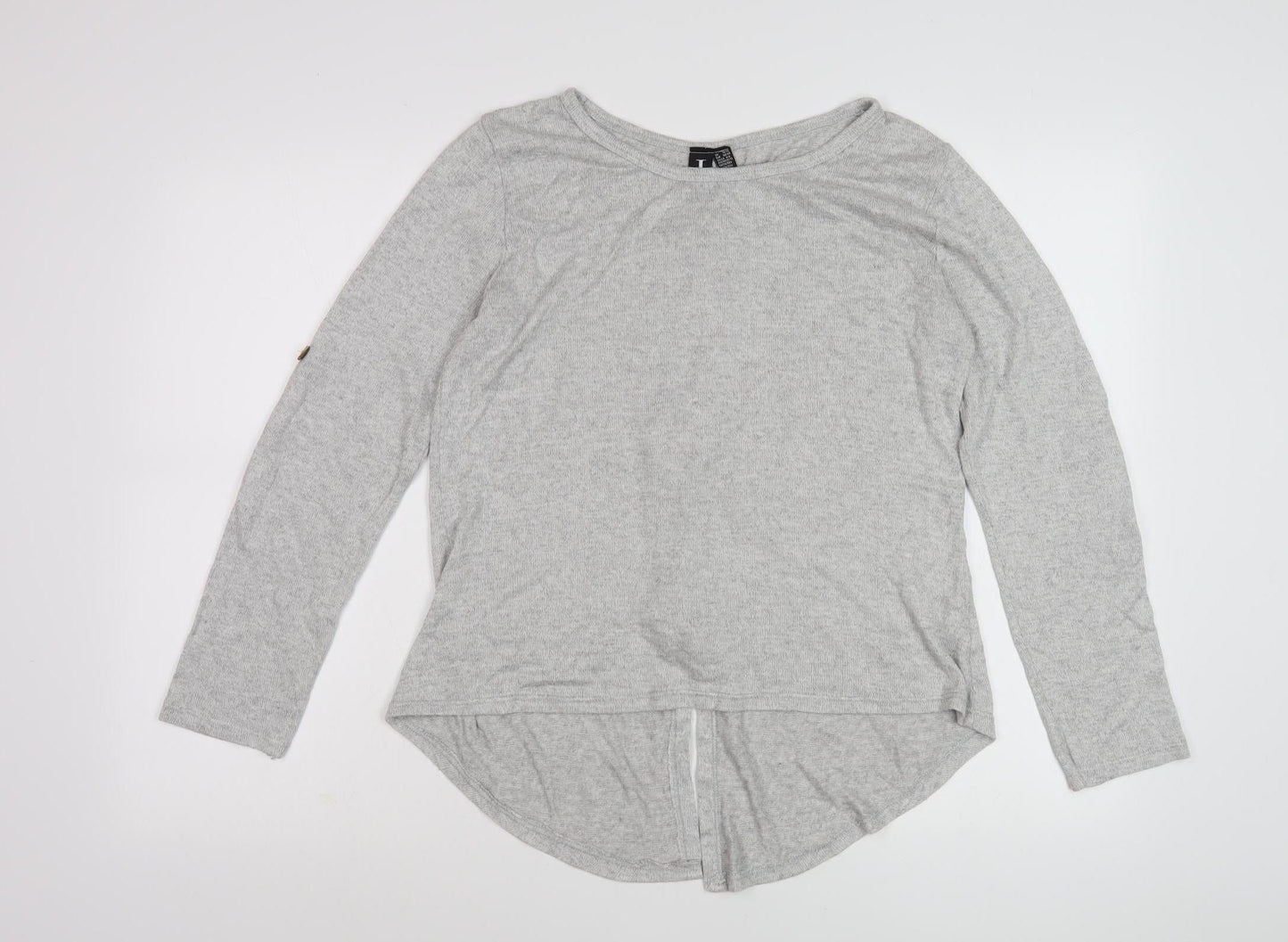 Womens UK Size M Izabel London Grey Pullover Jumper