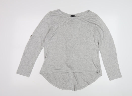Womens UK Size M Izabel London Grey Pullover Jumper
