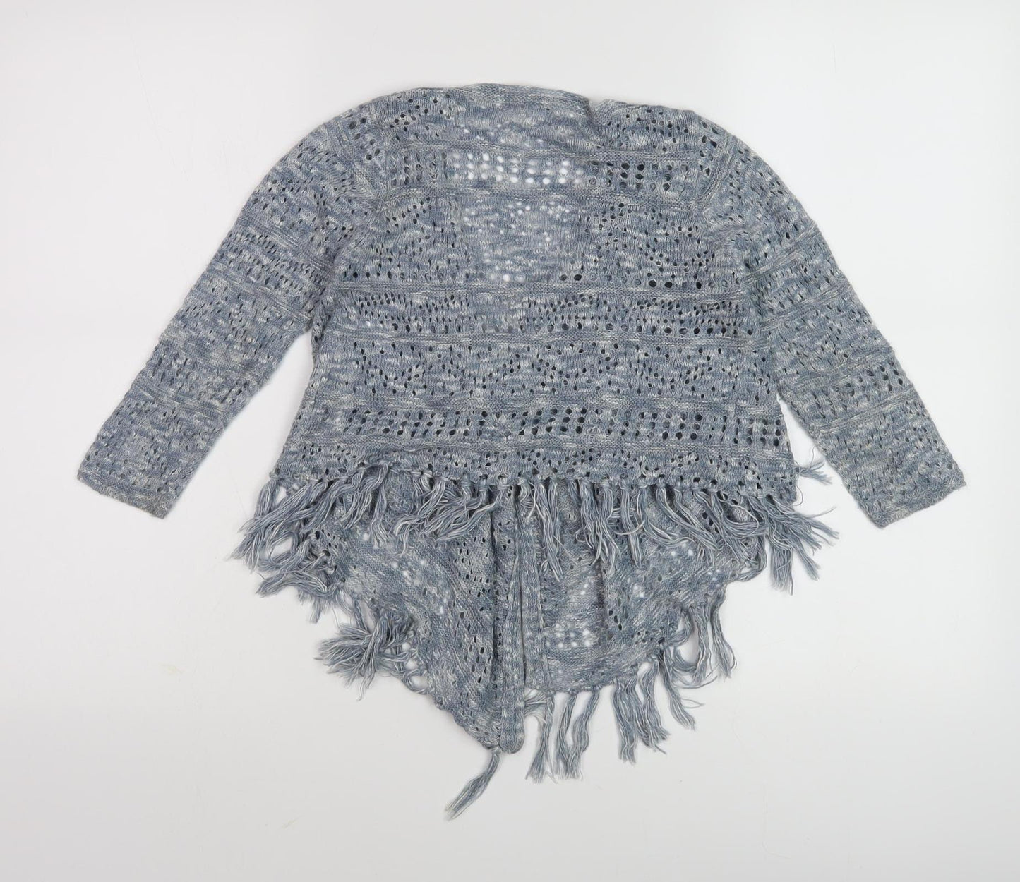Colloky Girls’ Grey Wrap Jumper 4 Years - Stylish & Lightweight