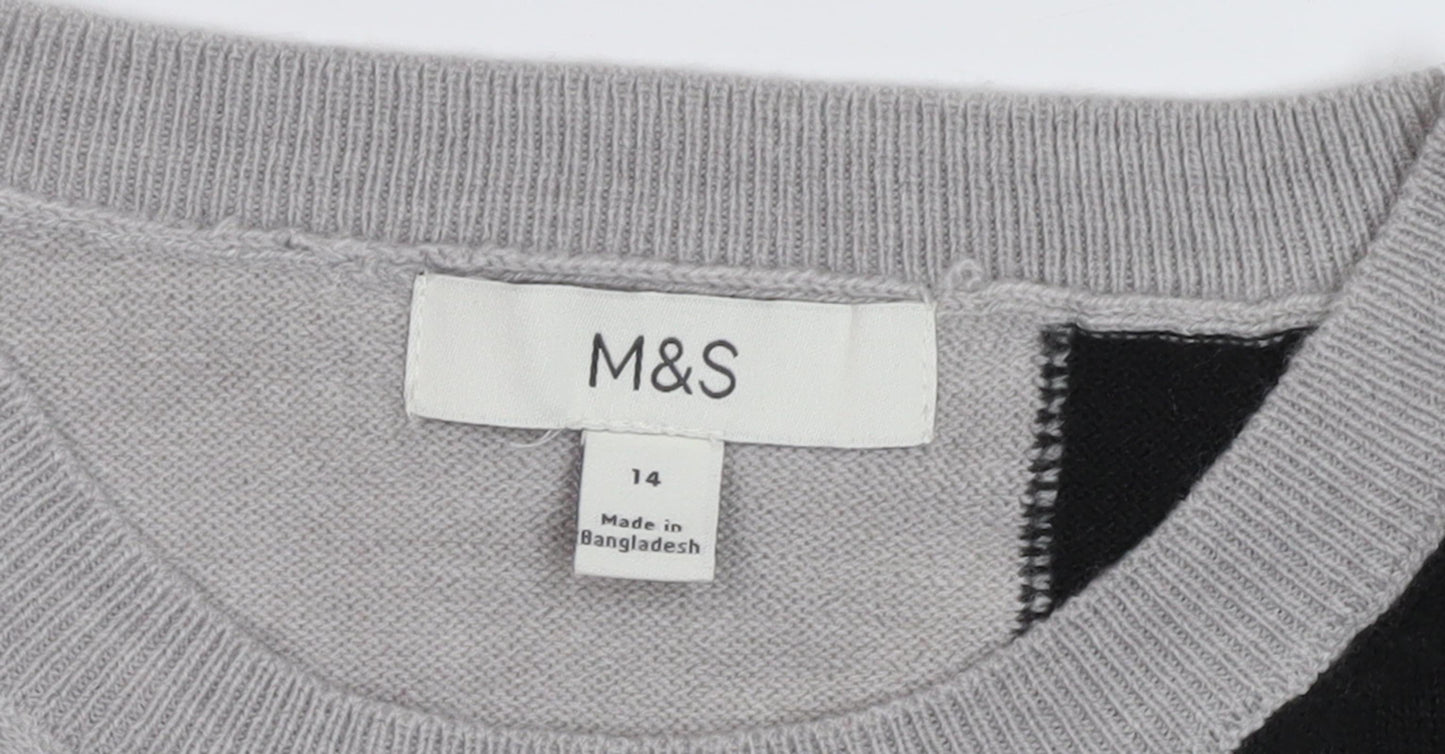 Womens UK Size 14 Marks and Spencer Multicoloured  Jumper