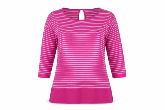 Womens UK Size M Casamia Pink Basic Tunic