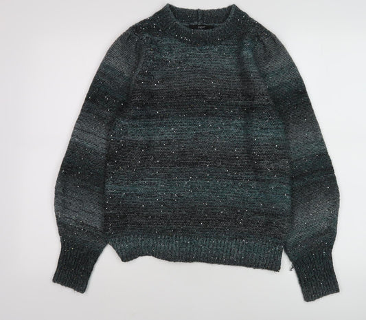 Womens UK Size M NEXT Grey Pullover Jumper