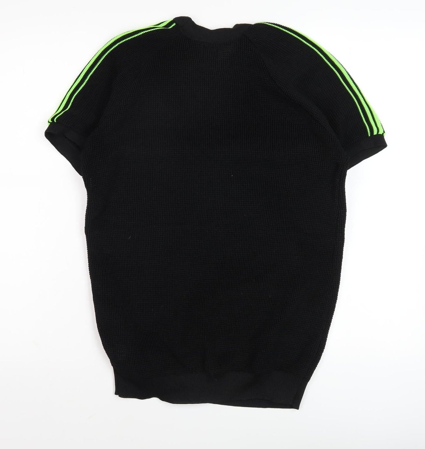 River Island Men's Black Cotton T-Shirt M