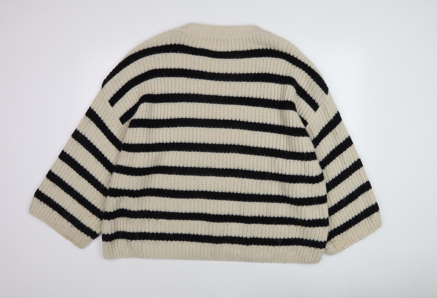 Womens UK Size S Zara Multicoloured Pullover Jumper