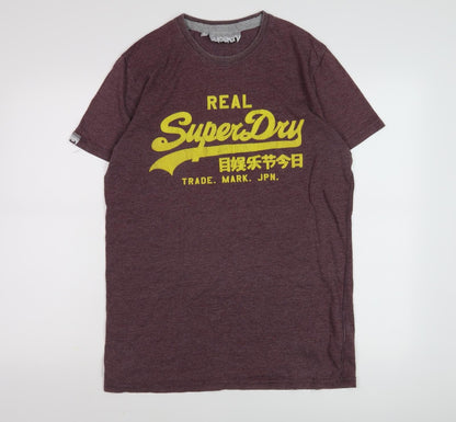Superdry Men's Brown Graphic T-Shirt Size L