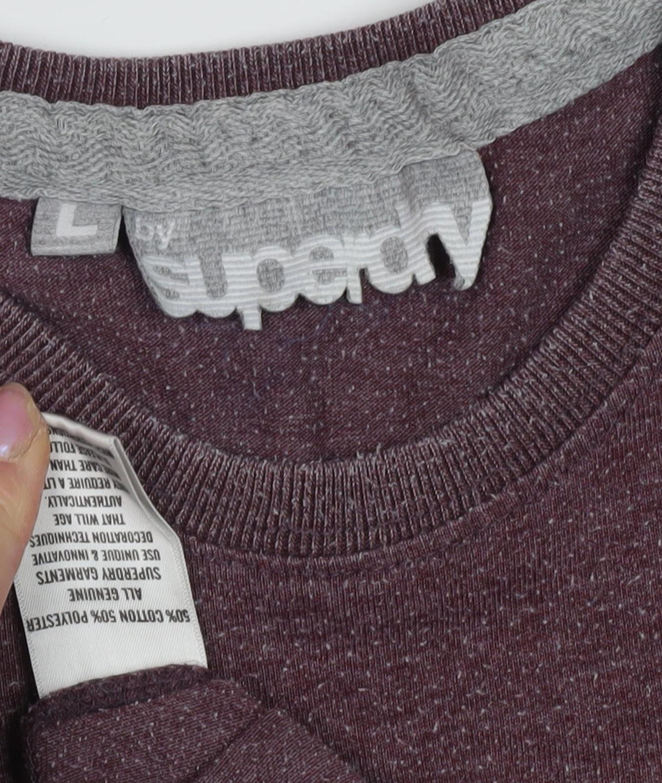 Superdry Men's Brown Graphic T-Shirt Size L