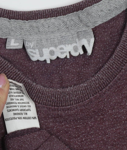 Superdry Men's Brown Graphic T-Shirt Size L