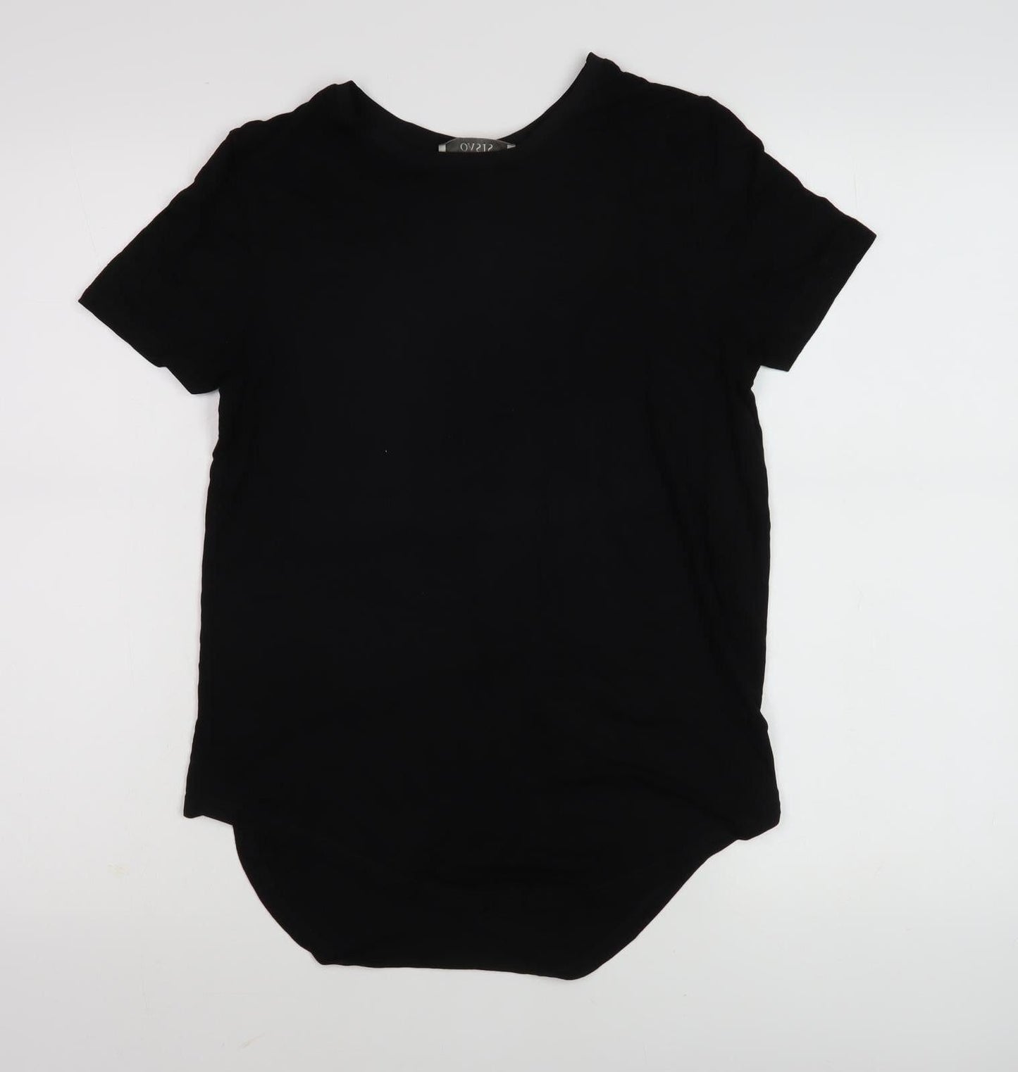 Womens UK Size XS Oasis Black  T-Shirt