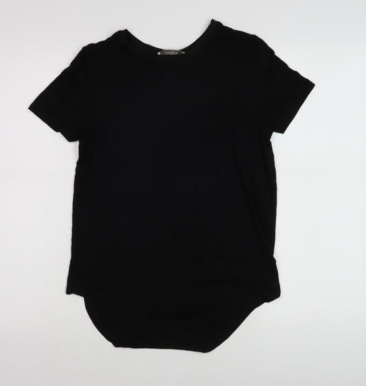 Womens UK Size XS Oasis Black  T-Shirt