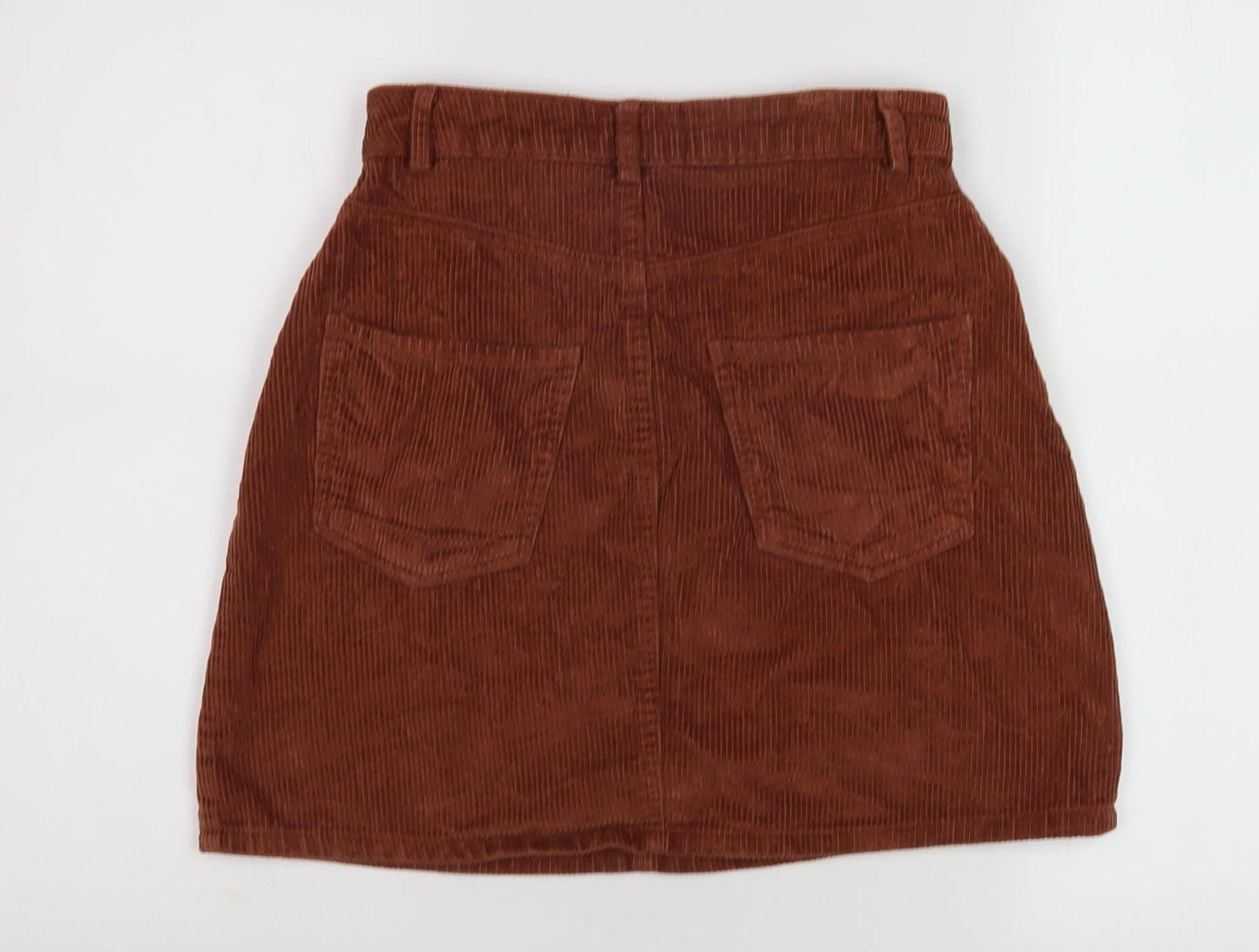 Womens UK Size XS VERO MODA Mini Corduroy Skirt