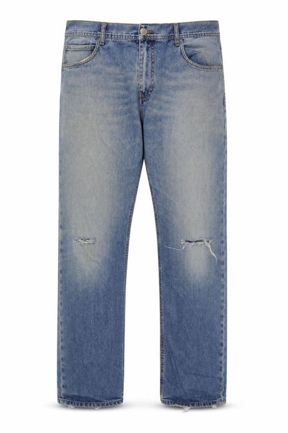 Mens UK Size 38 Zara Regular Fit Straight Blue Jeans