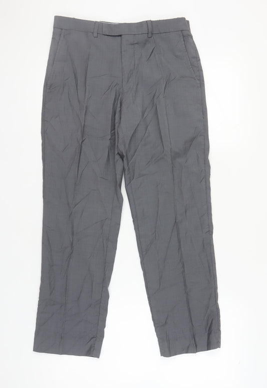 Marks and Spencer Men's Grey Dress Pants