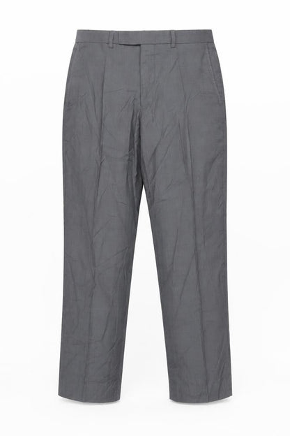 Mens UK Size M Marks and Spencer Classic Fit Dress Pants Grey Trousers