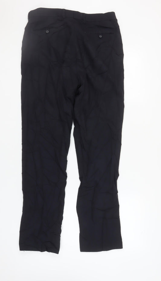 Brax Men's Black Trousers - Size 38, New With Tags