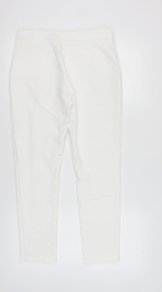 Phase Eight Women's White Trousers, Size 10, Elegant Style