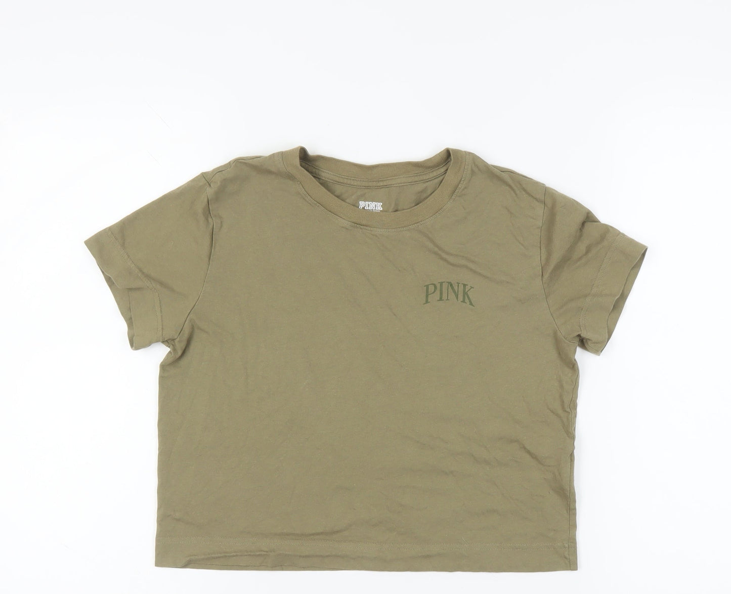 Womens UK Size S Victoria's Secret Green  T-Shirt