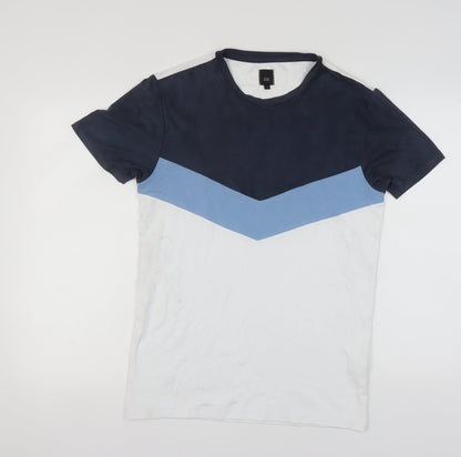River Island Men's Multicoloured T-Shirt, Size L