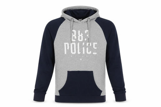 Mens UK Size S 883 Police Grey Pullover Hoodie