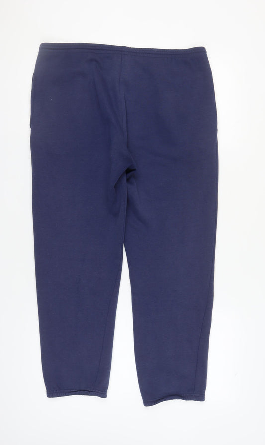 Nike Men's Blue Jogger Trousers Size S