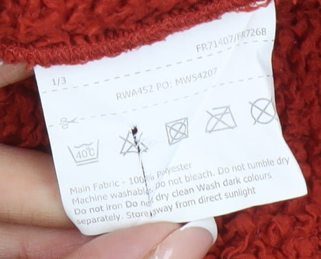 Regatta Women's Red Fleece Sweatshirt Size 14