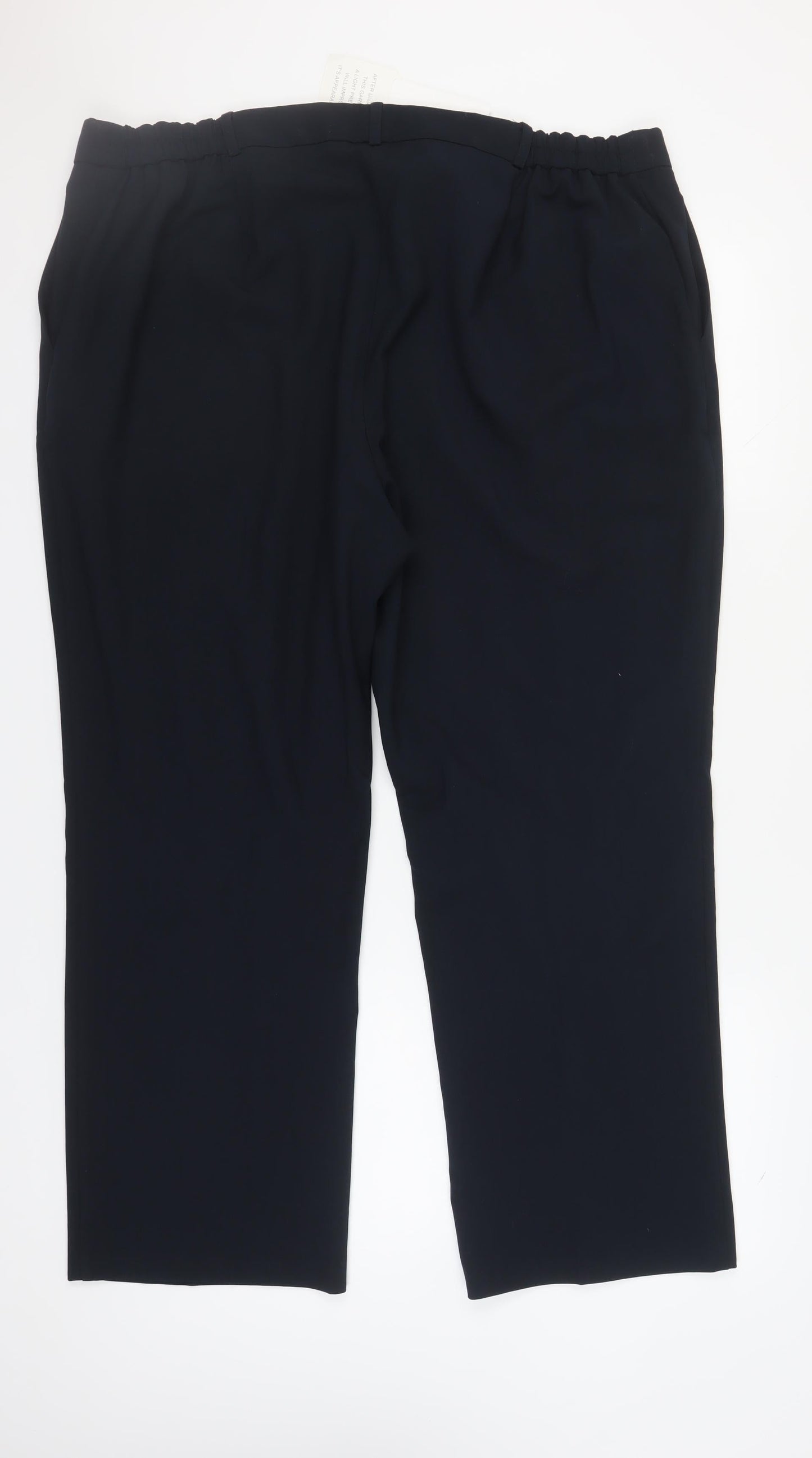 Womens UK Size 24 Essential Collection   Blue Trousers