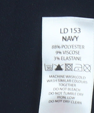 Womens UK Size 24 Essential Collection   Blue Trousers