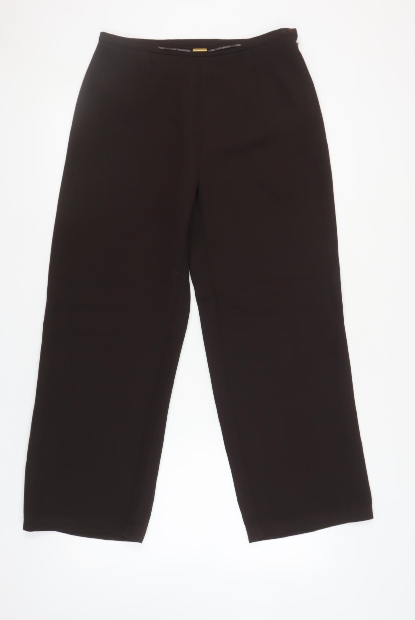 Womens UK Size 14 AMARANTO   Black Trousers
