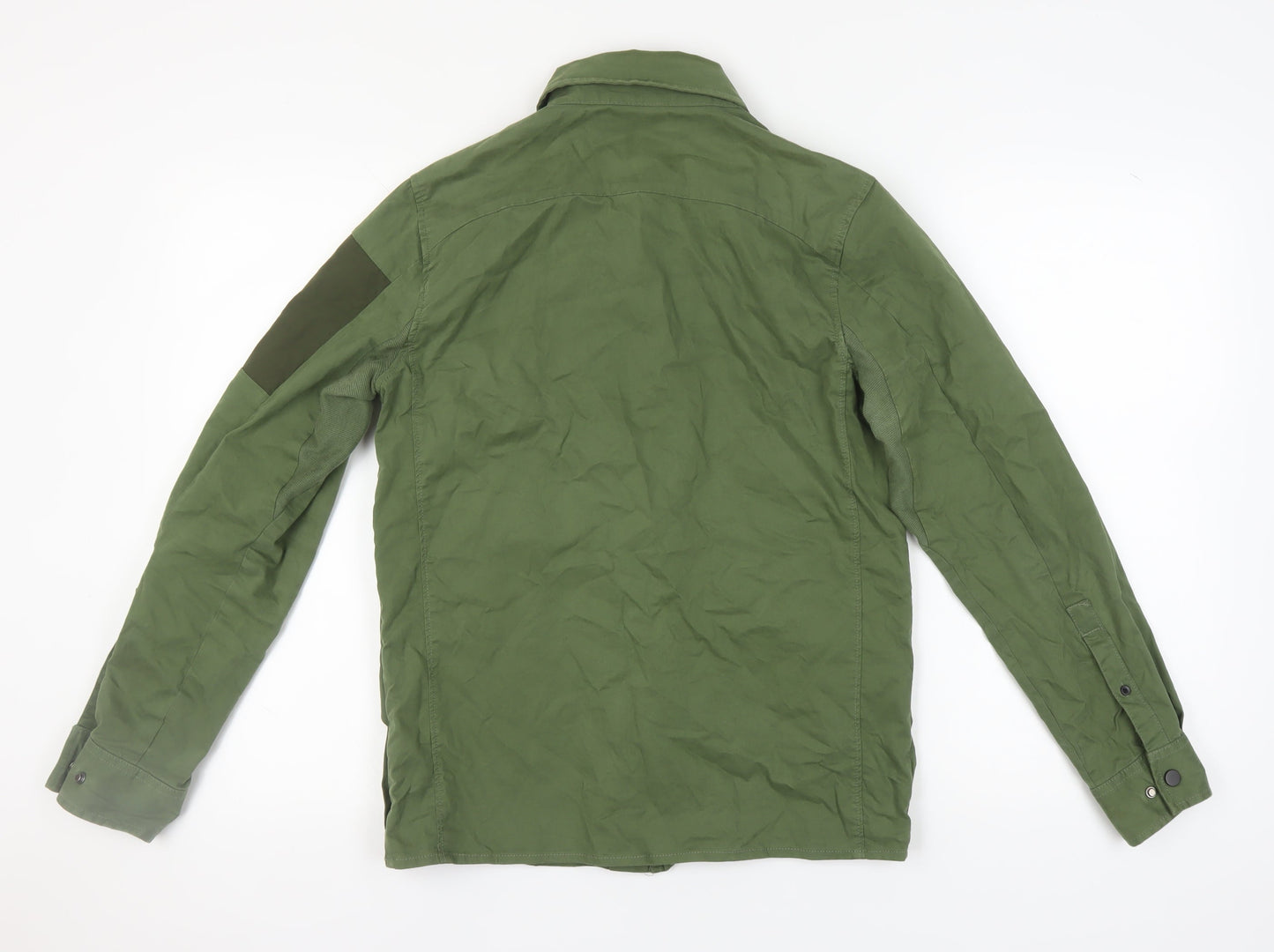 Mens UK Size S PLCE Green Basic Jacket