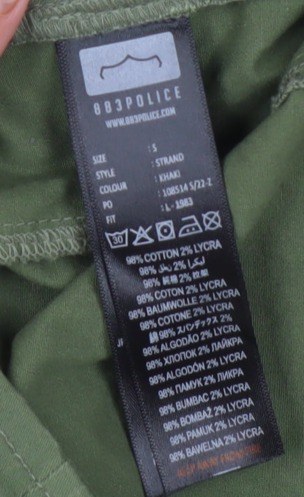 Mens UK Size S PLCE Green Basic Jacket