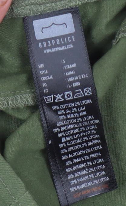 Mens UK Size S PLCE Green Basic Jacket