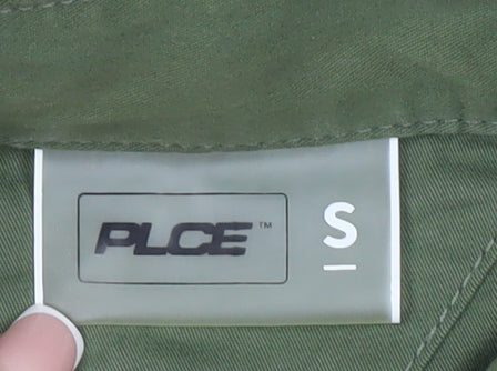 Mens UK Size S PLCE Green Basic Jacket