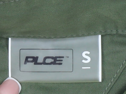 Mens UK Size S PLCE Green Basic Jacket