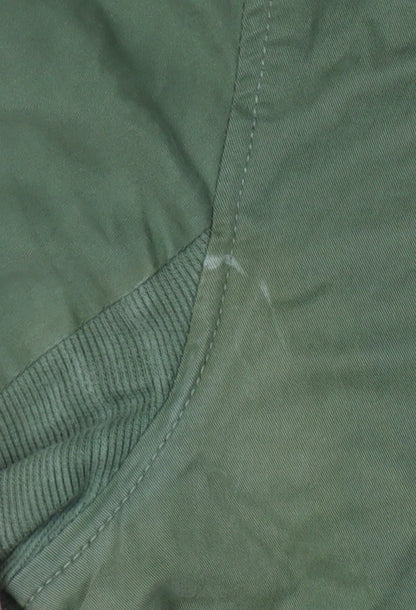 Mens UK Size S PLCE Green Basic Jacket