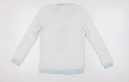 Disney Women’s White Olaf Pyjama Top XS Winter