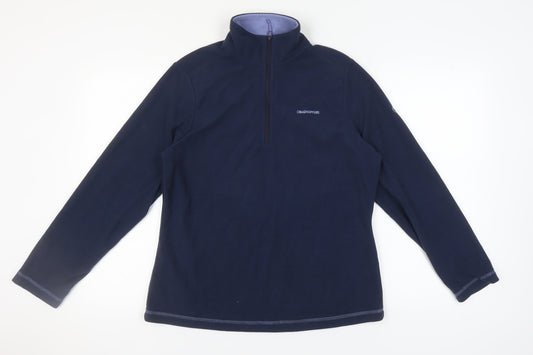 Craghoppers Women's Blue Pullover Sweatshirt, Size 14