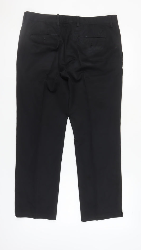 Adidas Men's Black Activewear Trousers 34X30
