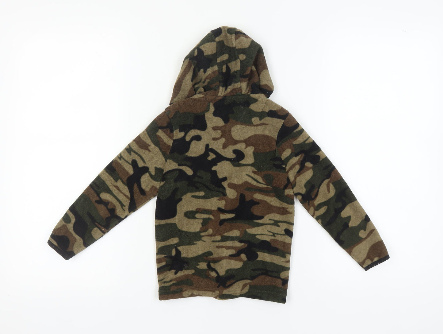 Peter Storm Boys Camo Full Zip Fleece Hoodie 3-4 Years