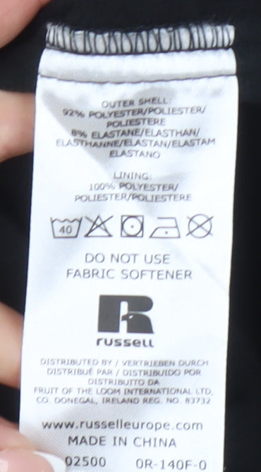 Mens UK Size M Russell Black
