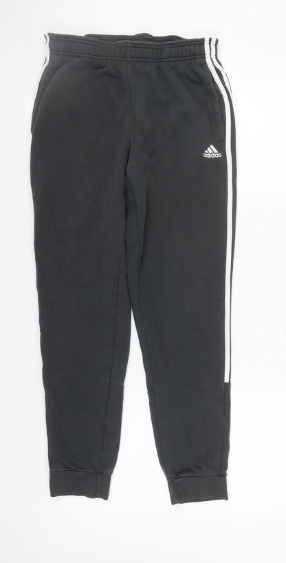 Adidas Men's Black Jogger Trousers Size M