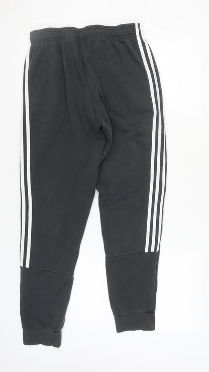 Adidas Men's Black Jogger Trousers Size M
