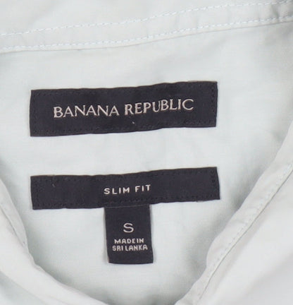 Banana Republic Men's Green Slim Fit Shirt, Size S