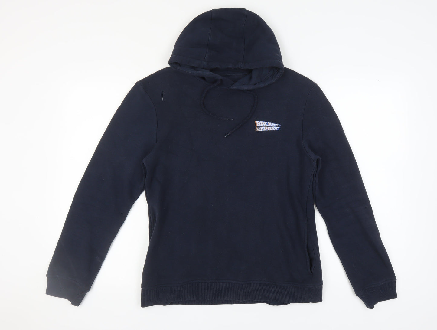 Back to the Future Blue Unisex Hoodie - Size S