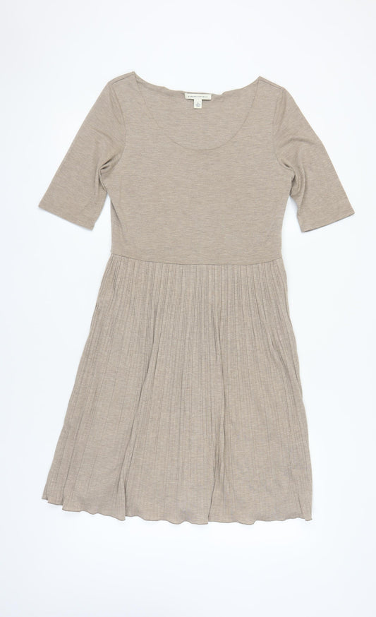 Banana Republic Women's Beige A-Line Dress Size 8