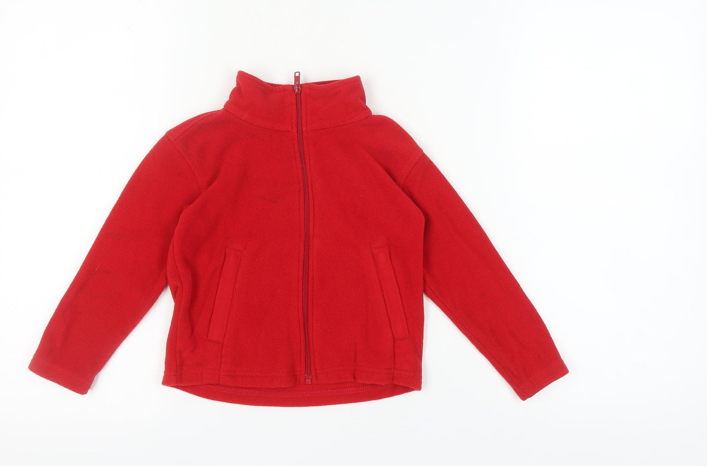 Regatta Professional Girls Red Fleece Jacket, Lightweight, Size 2Y