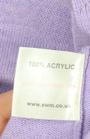 Womens UK Size S Honor Millburn Purple  Jumper