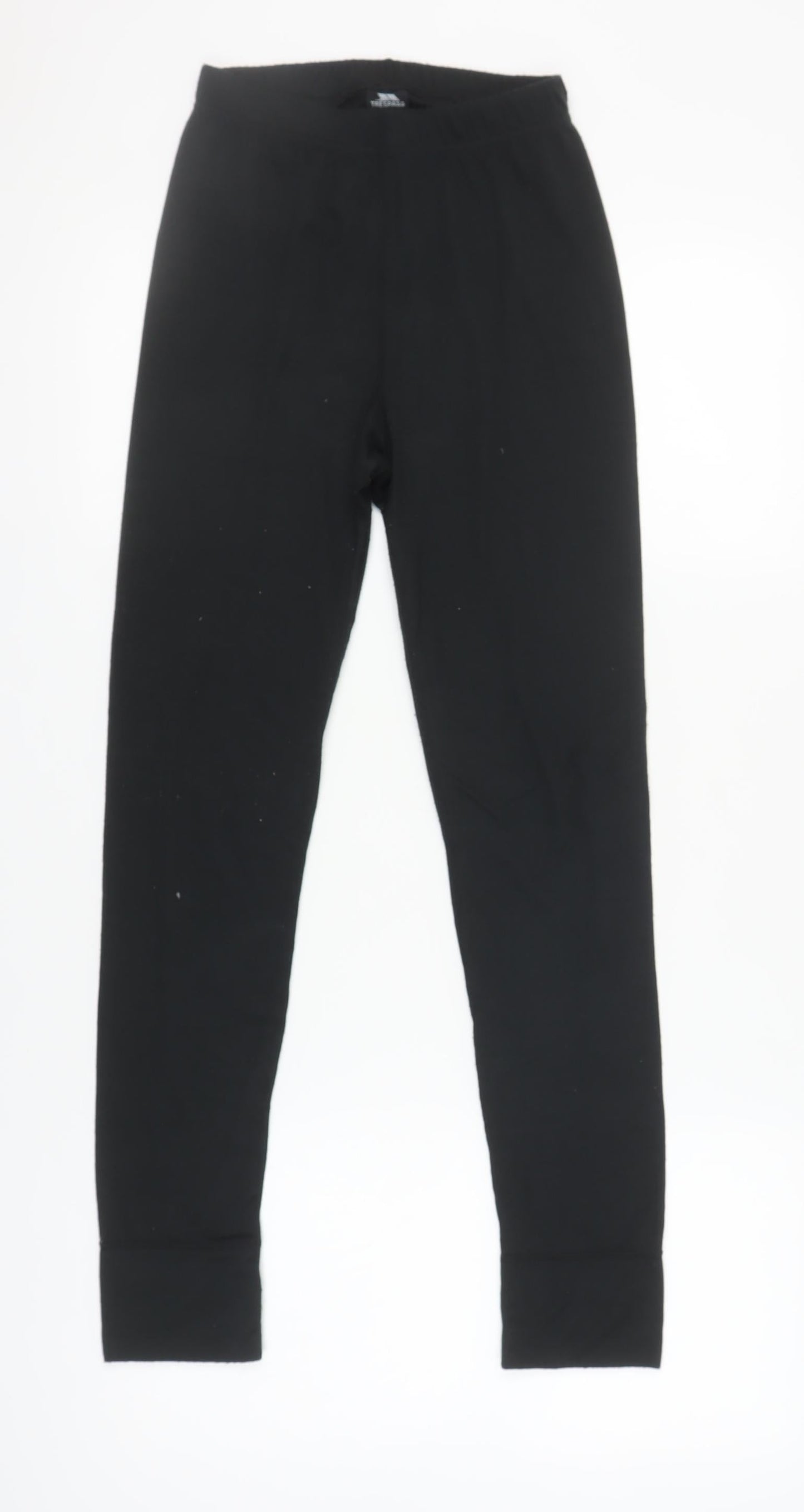 Unisex Adultss UK Size 2XS Trespass Regular Fit Jogger Black Trousers