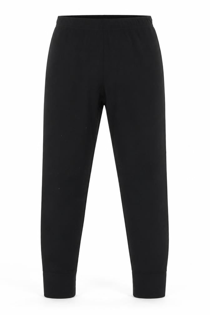 Front view of Trespass Black Jogger Trousers unisex adults 2xs